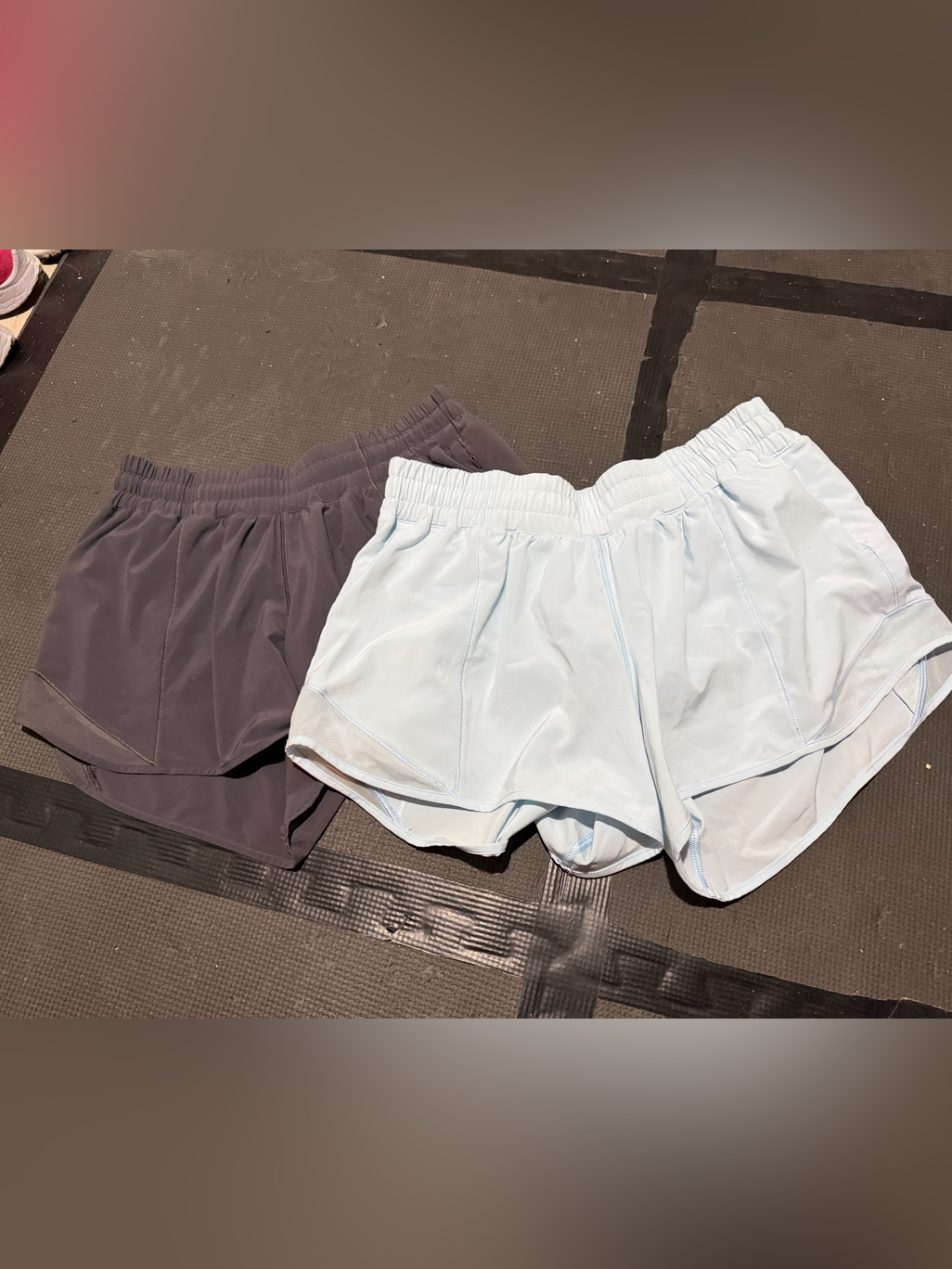 Bundle Of 2 Lululemon Hotty Hot Shorts -Long Size 6,8
